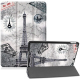 Mica + Funda Smart Case Para iPad 10.2 7a 8a Y 9a Paris