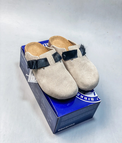 Tenis Birkenstock Boston Shearling Zapatos Casuales Chanclas Hombres Y Mujeres Más Vendido Caqui