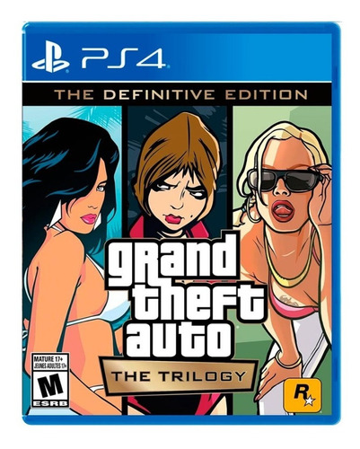 Grand Theft Auto The Trilogy Definitive Edition Ps4
