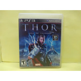 Thor God Of Thunder Playstation 3 Ps3 Usado Completo 