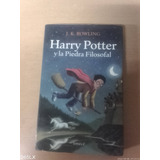 Libro De Colección Harry Potter Y La Piedra Filosofal 