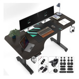 Jwx Standing Desk, L Shaped Adjustable Standing Desk, 63'' .