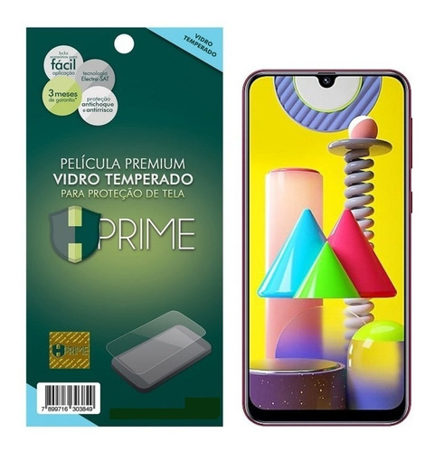 Película Hprime  Premium Samsung Galaxy A21s Vidro Temp. 9h