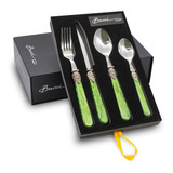 Set De 24 Cubiertos Nacar Bacci Firenze Oferta 