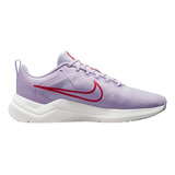 Tenis Nike Downshifter 12 Running Mujer-lila Claro