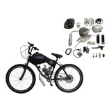 Bicicleta Motorizada Carenada Bicicleta Desmont + Kit Cor Preto Cadillac