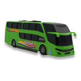 Ônibus De Brinquedo Infantil Criança Carrinho Diversão Verde