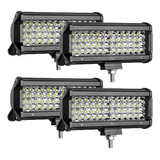 Barra De Luces Led Para Camioneta, 7 Pulgadas 144w Quad Row