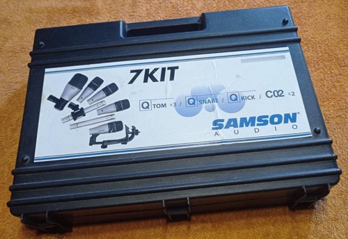 Samson Dk707 Kit De Micrófonos Para Batería Set Percusión X7