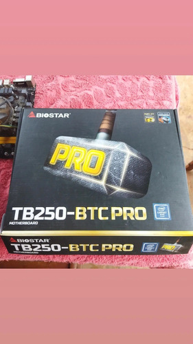 Placa Mãe Tb-pro250 Biostar+ Pentilg4560+cooler+brinde!