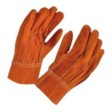 Guantes De Carnaza De Seguridad Electricista Corto *un Par*