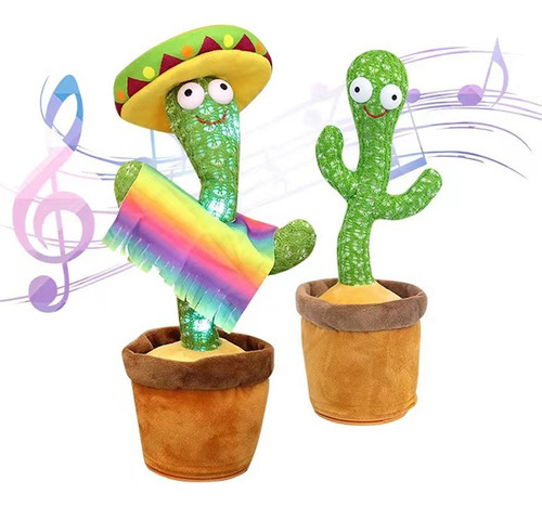 Dancing Talking Cactus, 30canciones, Juguete De Voz