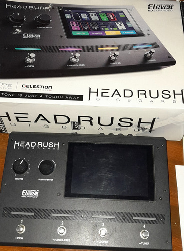 Pedal De Efecto Headrush Gigboard  Negro