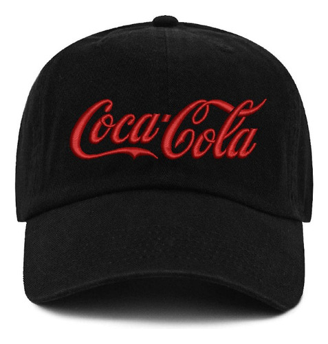 Gorro Jockey Visera Curva Coca-cola Bordado