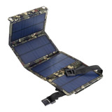 Cargador Solar Usb 20w Portátil Panel Solar Cargador De Telé