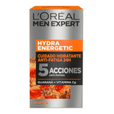 Crema Facial Loreal Men Expert Hidratante Energetic 50 Ml Tipo De Piel Todo Tipo De Piel