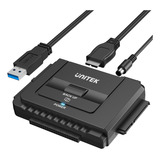 Unitek Adaptador De Disco Duro Externo Usb 3.0 A Ide Y Sata. Color Adaptador De Disco Duro Tipo A