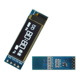 Pantalla Lcd Display I2c Spi 128x32 0.91 Blanco Oled Arduino