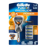 Gillette Mens Fusion Proglide Power Con 6 Cartuchos +