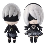 Muñecos De Peluche Nier Autómata Androide 2b Y 9s Videojuego