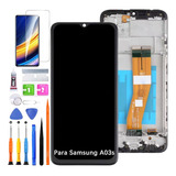 Pantalla Para Samsung A03s A037m A037f Con Marco Original