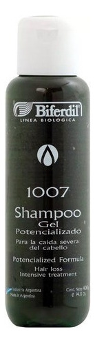 Shampoo Gel Biferdil 1007 Potencializado Caida Severa 200 Ml