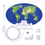 Antop World Map Mini At-121b Antena Hdtv Para Interiores | S