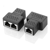 Rj45 Hembra A 2 Salidas Hembra Utp X Unidad