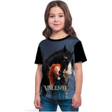 Camiseta Promoção-valente Cavalo Angus- Adulto E Infantil
