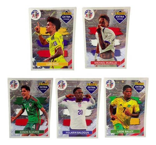 Figuritas Copa America Usa 2024 Panini - Extra Sticker Plata