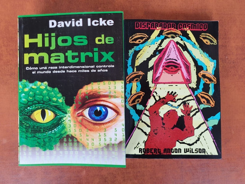 Lote X2 Hijos De Matrix Icke Disparador Cósmico Anton Wilson