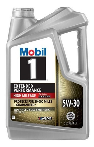 Aceite Mobil 1 5w30 Extended Performance Alto Kilometraje.