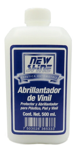 Abrillantador De Vinil Plástico Y Piel Liquido 500ml