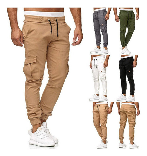 Moda Casual Jogger Fitness Gimnasio Pantalones De Chándal