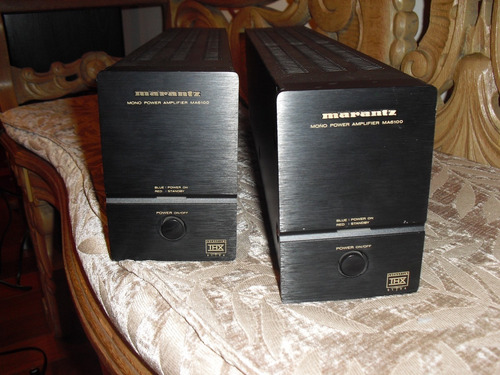 Par De Amplificadores Marantz Ma-6100 Em Ótimo Estado.