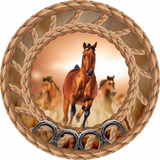 40 Etiquetas Adesivos Cavalo Country 3cm Pronta Entrega