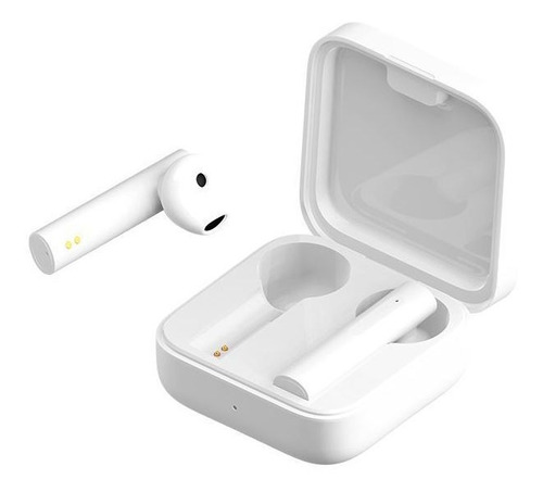 Fone De Ouvido Bluetooth True Wireless Xiaomi Mi Earphones 2 Basic Cor Branco