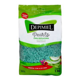 Cera Depilatória Pearls Vegetal Aloe Vera 1kg - Depimiel