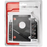 Adaptador Universal Caddy 2º Hd Ssd/dvd Notebook 9mm 9,5mm 