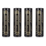 Kit Com 04 Bateria Liitokala Lii-35a 18650 - 3,7 V 3500 Mah