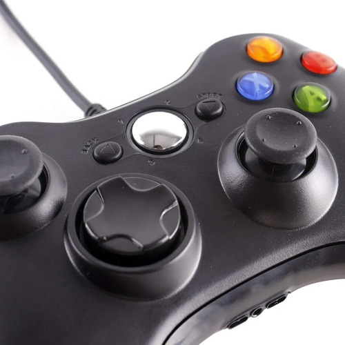 Joystick Para Xbox 360 Pc Win Cable Usb Doble Motor Vibra