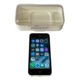 iPhone 5c Blanco 16gb Con Su Caja Original Modelo A1532 Totalmente Desbloqueado Sin Cargador Sin Audifonos