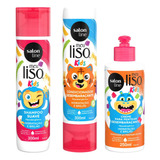 Kit Capilar Tratamento Meu Lisinho Kids Infantil Salon Line