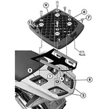 Givi E193 Monokey Topcase Adaptador De Montaje Para Bmw R120