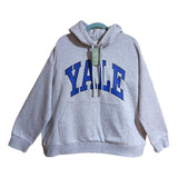 Buzo H&m Yale University Importado Oversize Talle Grande Xl