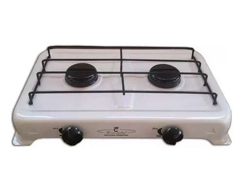 Anafe A Gas 2 Hornallas Cocina Gas Envasado Negro