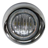 Mica Dual 2 Leds Mini Redonda Ambar/blanca