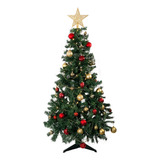 Arvore De Natal Completa Com Luzes 1,50cm Com 380 Galhos
