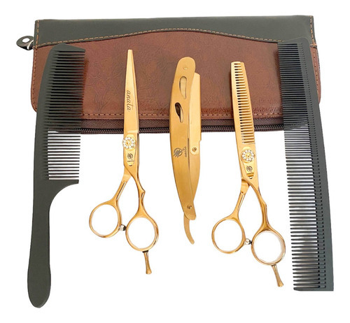 Kit De Tijeras  Para Corte De Cabello Estilista 