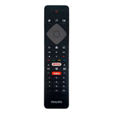 Controle Remoto Preto Tv Philips 50pug6513 50pug6654